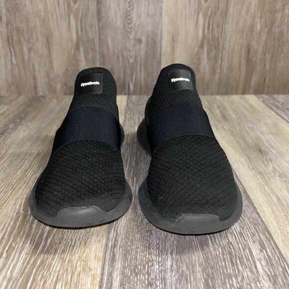Reebok Lite Slip On 2.0 Women's US Size 8 Black Running Sneaker Shoes GY5908 - Picture 3 of 12